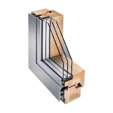 BRAGA — Sistem lemn-aluminiu